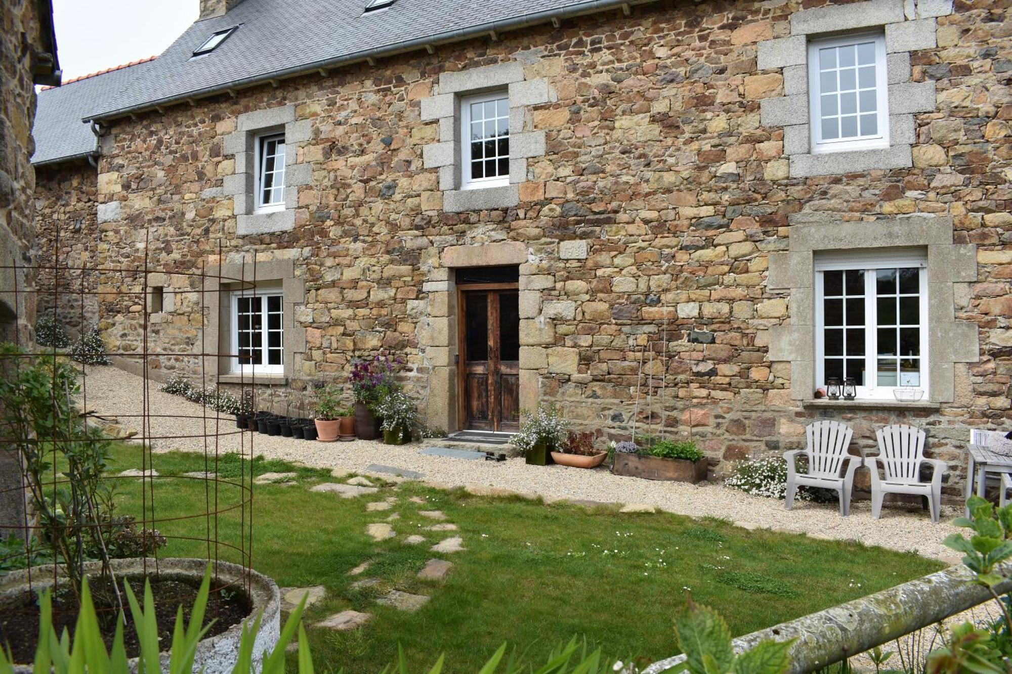 Chambres Et Tables D'Hotes Cornec Ploubazlanec Exteriér fotografie